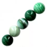Cuenta Green Lace Agate 12 mm x1