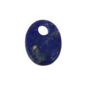 Dije ovalado 10x8 mm de piedra gema - Lapis Lazuli x1