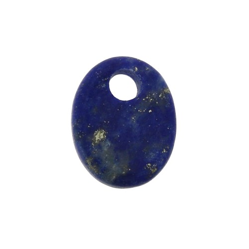 Dije ovalado 10x8 mm de piedra gema - Lapis Lazuli x1
