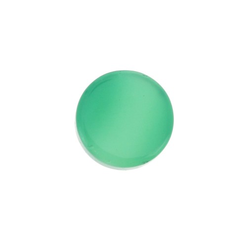 Disco redondo 6 mm de piedra gema - Agate Verde x1