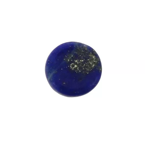 Disco redondo 6 mm de piedra gema - Lapis Lazuli x1