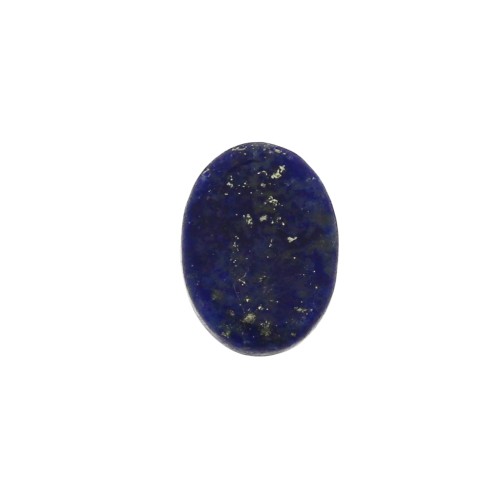 Disco ovalado 8x6 mm de piedra gema - Lapis Lazuli x1