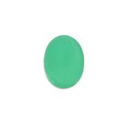 Disco ovalado 8x6 mm de piedra gema - Agate Verde x1|raw }}
