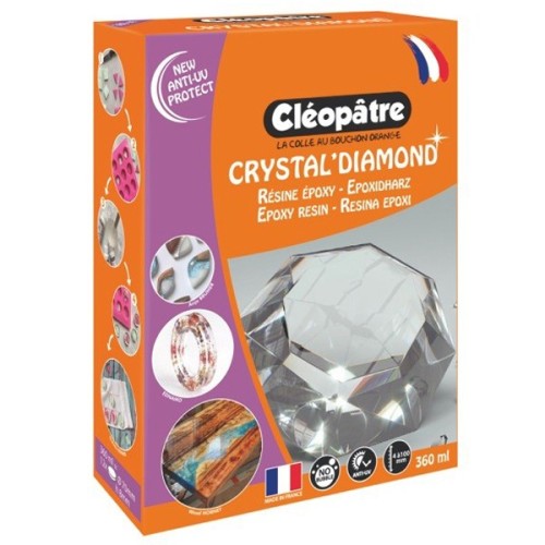 Resina para hacer inclusiones Crystal'Diamond 360 ml