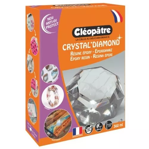 Resina para hacer inclusiones Crystal'Diamond 360 ml