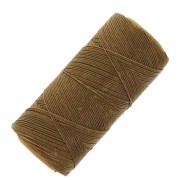 Bobina de hilo encerado Linhasita para micro macramé 0,75 mm - Bronce viejo (204) x228m