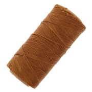 Bobina encerada Linhasita para micro macramé 0,75 mm - Marrón camel (498) x228m