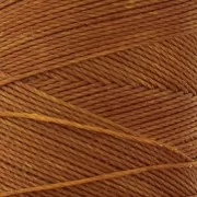 Bobina encerada Linhasita para micro macramé 0,75 mm - Marrón camel (498) x228m