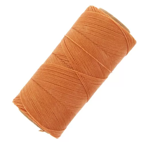 Bobina de hilo encerado Linhasita para micro macramé 0,75 mm - Melón (217) x228m