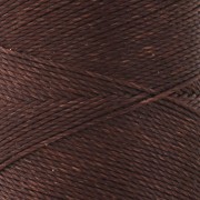 Bobina de hilo encerado Linhasita para micro macramé 0,75 mm - Caoba (515) x228m
