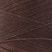 Bobina de hilo encerado Linhasita para micro macramé 0,75 mm - Pecan (649) x228m