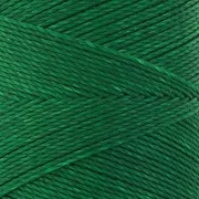 Bobina de hilo encerado Linhasita para micromacramé 0,75 mm - Verde (1045) x228m