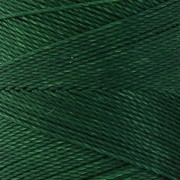 Bobina de hilo encerado Linhasita para micro macramé 0,75 mm - Verde abeto (367) x228m