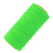 Bobina de hilo encerado Linhasita para micro macramé 0,75 mm - Verde Fluo (329) x228m|raw }}