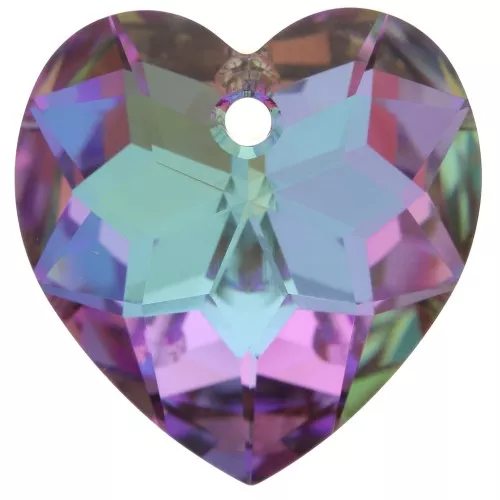 Corazón PureCrystal 6215 18 mm - Cristal Vitrail Light x1