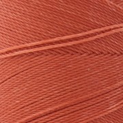 Bobina de hilo encerado Linhasita para micro macramé 0,75 mm - Terracota (35) x228m