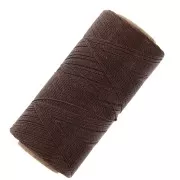 Bobina de hilo encerado Linhasita para micro macramé 0,5 mm - Pecan (649) x335m