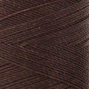 Bobina de hilo encerado Linhasita para micro macramé 0,5 mm - Pecan (649) x335m