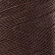 Bobina de hilo encerado Linhasita para micro macramé 0,5 mm - Pecan (649) x335m