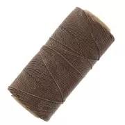 Bobina de hilo encerado Linhasita para micro macramé 0,5 mm - Cedro (511) x335m