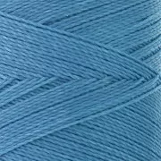Bobina de hilo encerado Linhasita para micro macramé 0,5 mm - Azul cielo (721) x335m