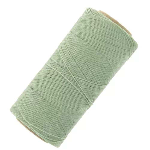 Bobina de hilo encerado Linhasita para micromacramé 0,5 mm - Liquen (397) x335m