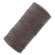 Bobina de hilo encerado Linhasita para micro macramé 1 mm - Marrón chocolate (583) x168m