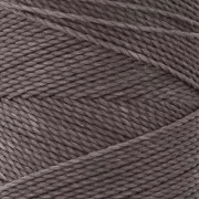 Bobina de hilo encerado Linhasita para micro macramé 1 mm - Marrón chocolate (583) x168m
