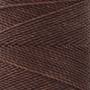 Bobina de hilo encerado Linhasita para micro macramé 1 mm - Pécan (649) x168m