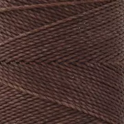 Bobina de hilo encerado Linhasita para micro macramé 1 mm - Pécan (649) x168m