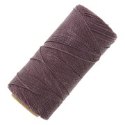 Bobina de hilo encerado Linhasita para micro macramé 1 mm - Morado Sangría (287) x168m
