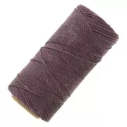 Bobina de hilo encerado Linhasita para micro macramé 1 mm - Morado Sangría (287) x168m