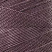 Bobina de hilo encerado Linhasita para micro macramé 1 mm - Morado Sangría (287) x168m