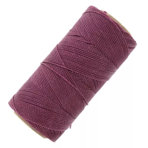 Bobina de hilo encerado Linhasita para micro macramé 1 mm - Violine (368) x168m