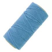 Bobina de hilo encerado Linhasita para micro macramé 1 mm - Azul cielo (721) x168m