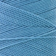 Bobina de hilo encerado Linhasita para micro macramé 1 mm - Azul cielo (721) x168m