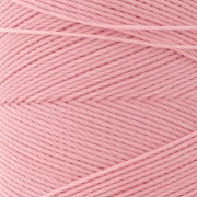 Bobina de hilo encerado Linhasita para micro macramé 0,75 mm - Baby Pink (239) x228m