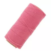 Bobina de hilo encerado Linhasita para micro macramé 0,75 mm - Rosa Caramelo (629) x228m