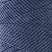 Bobina de hilo encerado Linhasita para micro macramé 0,75 mm - Denim (1037) x228m