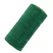 Bobina de hilo encerado Linhasita para micro macramé 0,75 mm - Verde oscuro (87) x228m
