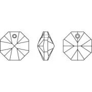 Octógono PureCrystal 6401 8mm un agujero Jet x1