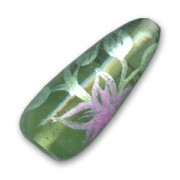 Pera adorno flor 35x14 mm Light Olivine x1|raw }}