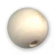 Cuentas redondas de madera bruto 25 mm x8