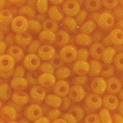 Cuentas de Rocalla Preciosa 11/0 de 2 mm - Naranja opaco x 20 g