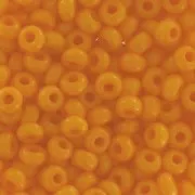 Cuentas de Rocalla Preciosa 11/0 de 2 mm - Naranja opaco x 20 g