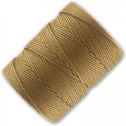 Hilo C-Lon Beading Cord 0,50 mm Antique Gold x84m