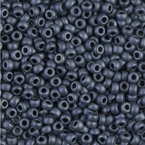 Rocalla Miyuki 8/0 2001 - Mat Gunmetal x8g