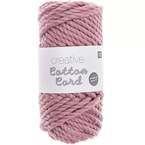 Bobina cuerda algodón para macramé 4mm - Creative Cotton Cord - Lilac x 25m