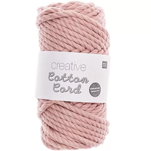 Bobina cuerda algodón para macramé 4 mm - Creative Cotton Cord - Polvo x 25m
