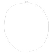 Forçat cota de malla 1 mm - Plata 925 x46 cm